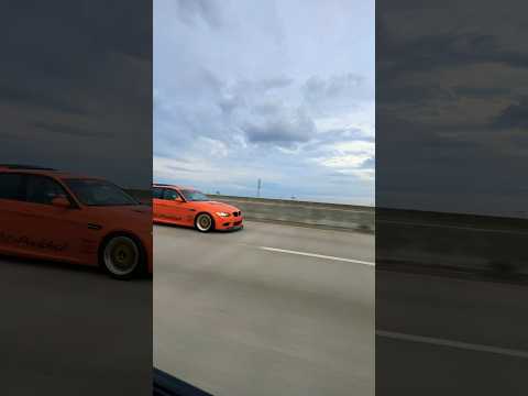 Unicorn in the wild #bmw #e92m3 #gts #fireorange #m3 #wagon #roller #carsofyoutube #shorts #beemer