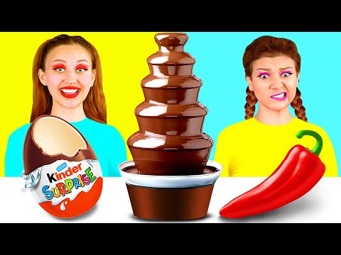 Desafío De Fuente De Chocolate | Batalla Épica de Comida por PaRaRa Challenge