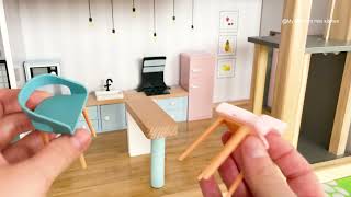 Miniature house installation ✨ ASMR ✨