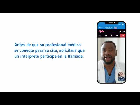 Servicios de intérprete de MyChart