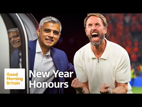 Sadiq Khan and Gareth Southgate Knighted in New Year Honours List