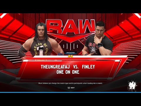 AWA Monday night dawn: Theungreataj vs Finley