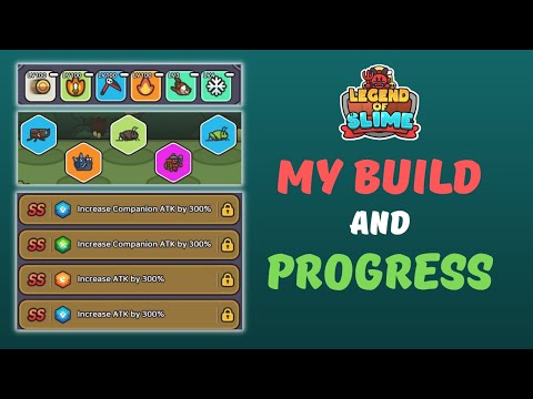 My Build & Progress (Magic coin + Insect) Hell III 4-5 - Legend of Slime: Idle RPG