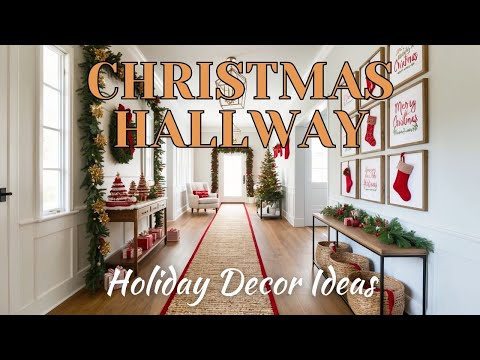 Unique Christmas Hallway Decoration Ideas: Make Every Corner of Your Home Festive!