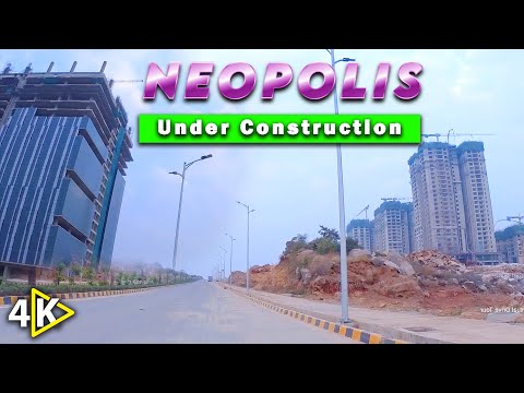 NEOPOLIS- 2024 (Under Construction) - Kokapet SEZ - Upcoming Urban City @Hyderabad || City Tour IND