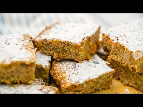 Take oats, carrots and banana and make this healthy carrot cake recipe