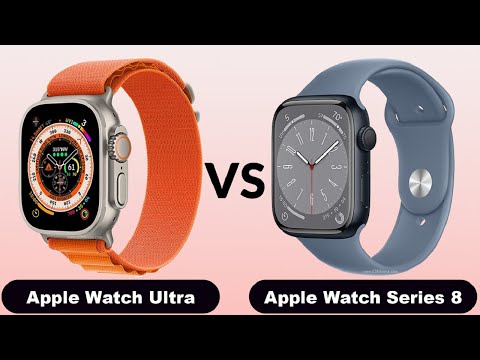 Apple Watch Ultra vs Apple Watch Series 8 Aluminum