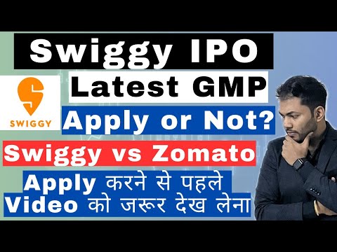 Swiggy IPO Apply or Avoid?🔥| Swiggy vs Zomato | Latest IPO GMP | Grey Market Activity