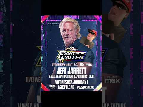 Jeff Jarrett Announces Retirement Tour – Painfully Awkward Promo! 🪕 #shorts