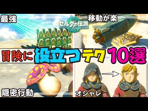 ティアキン冒険・戦闘テク１０選【ティアキン】【TotK】