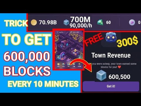 Happy Town Tapswap Code - Trick To Get 600k Blocks In 10 Minutes