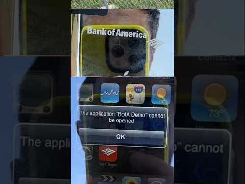 need help: Bank of America iPod Touch demo #ios #tech #apple #ipod #boa #ipodtouch