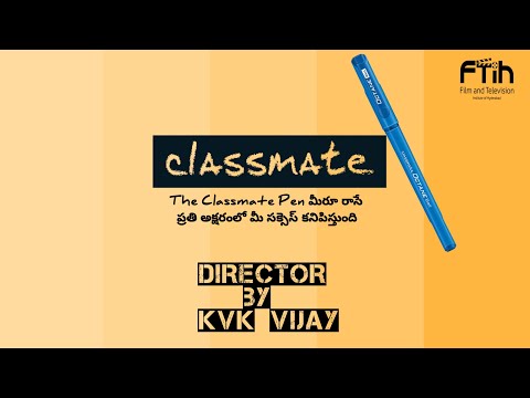 CLASSMATE PEN | AD FILM BY KVK VIJAY | FTIH FILM SCHOOL