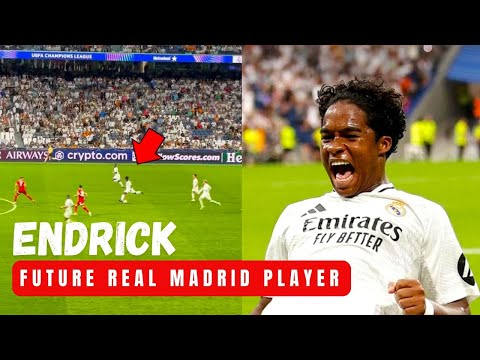 Endrick 2024 -  FUTURE  REAL MADRID PLAYER - HD