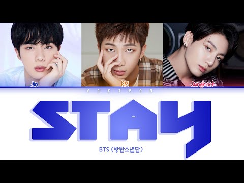 BTS (방탄소년단) - STAY (Color Coded Lyrics) [Han/Rom/Eng/가사]