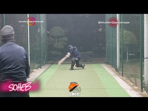 23rd Jan Soheb #cricketlover #cricketshorts #cricketvideo #batting #netsession #noida #bowling