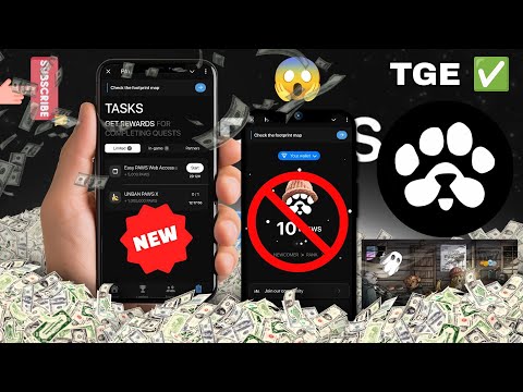 PAWS NEW TASK COMPLETE ✅ PAWS AIDROP CRITERIA 🚨 NO TGE ⚠️