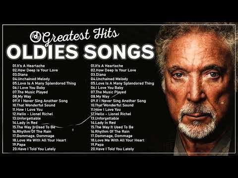 The Best Of 60s 70s 80s Oldies But Goodies Playlist 🎤 Lionel Richie, Tom Jones, Paul Anka, Engelbert