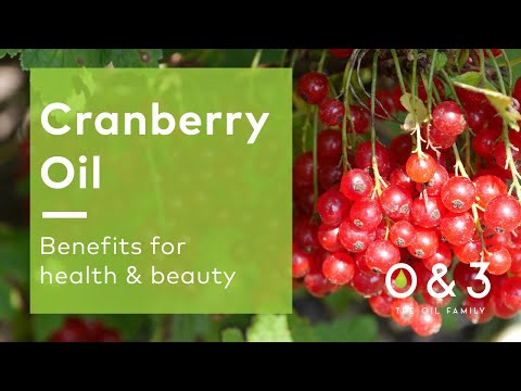 Cranberry Seed Oil - Cold Pressed