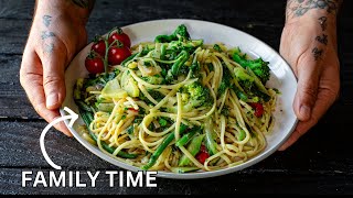 Family Dinner in Minutes | Veggie-Packed Pasta