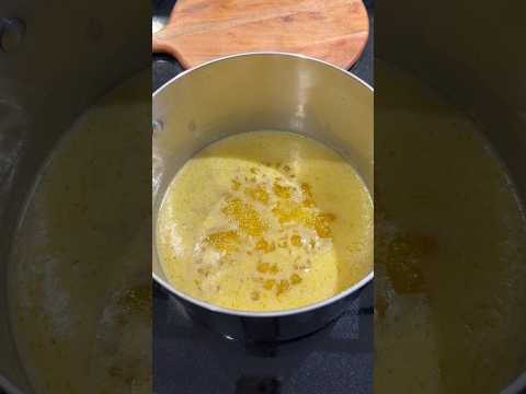 How to make Ghee #ghee #clarifiedbutter #shorts #cooking #recipes