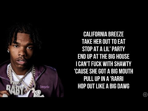 Lil Baby - CALIFORNIA BREEZE (Lyrics)