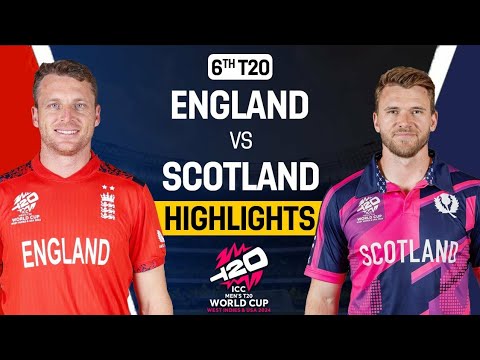 Scotland vs England T20 World Cup Highlights 2024|England vs Scotland t20 world cup highlights 2024