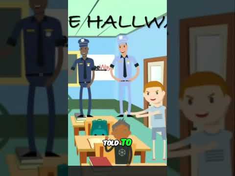 Sgt. B. Safe, Capt. Chaos, and Maya talk about school safety