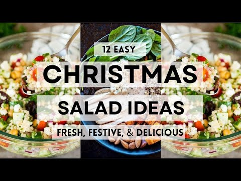 12 Easy CHRISTMAS SALAD IDEAS (Fresh, Festive, and Delicious Recipes) #sharpaspirant #christmas2024