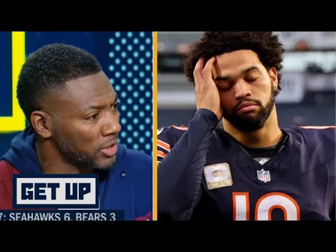 GET UP | Caleb Williams is a disaster - Ryan Clark reacts to Seahawks hand Bears 10th straight loss