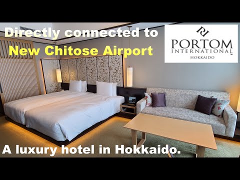 【PORTOM  INTERNATIONAL  HOKKAIDO】 Top-class hotel in Hokkaido with hot springs