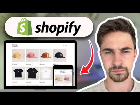 How To Make A T-Shirt Shopify Website 2024 | Print-On-Demand Shopify Tutorial