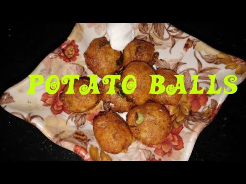 potato Balls in Tamil / How to make potato balls in Tamil #potatoblls #potato