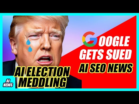 AI Hacks 2024 US Election, SearchGPT the Small Business Killer? Google Sued + SEO | AI News ep 3