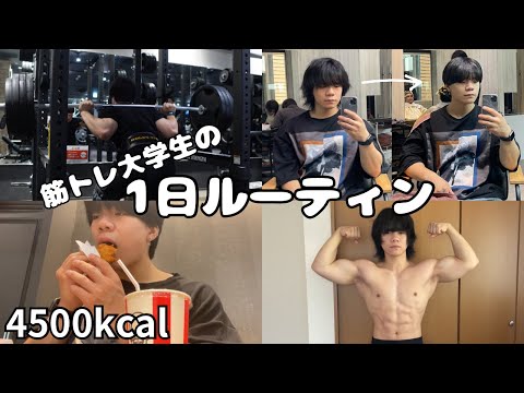 [vlog]約4ヶ月ぶりに髪を切る筋トレ大学生の超アクティブな一日に密着！