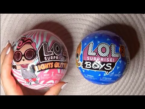 Unpacking L.O.L Surprise Dolls ~ Lights Glitter & Boys Series 2