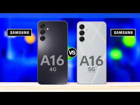 Samsung Galaxy A16 4G VS Samsung Galaxy A16 5G