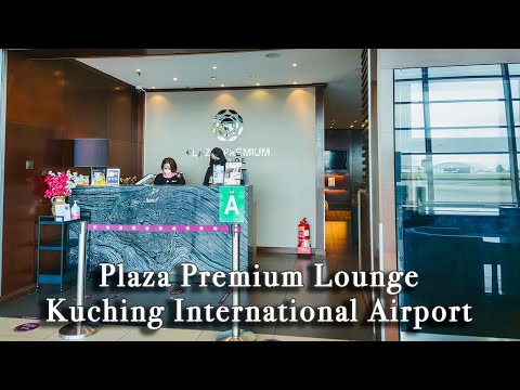 Plaza Premium Lounge at Kuching International Airport Malaysia【Full Tour in 4k】