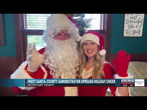 Meet Santa: Botetourt County Administrator Spreads Holiday Cheer