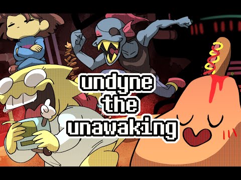 【手描き】undyne the unawaking【UNDERTALE】