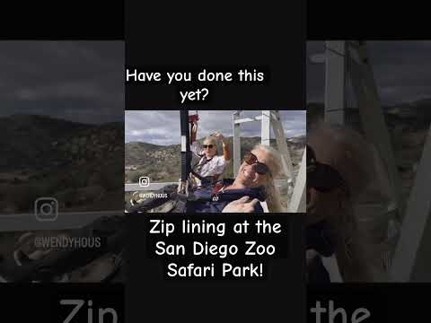 #zipline at the #sandiego #safaripark ! #haveyoudonethisyet