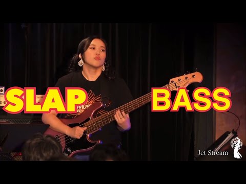 🎸Slap Bass Solo🎸improvisation Juna Serita