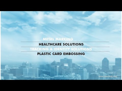 Cancard Inc - Metal Marking | Healthcare | Plastic Card Embossing | Tracking & Identity