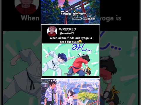 Not him jealous of ryoga😂| Ranma½ 😂|#anime #animeedit #animation