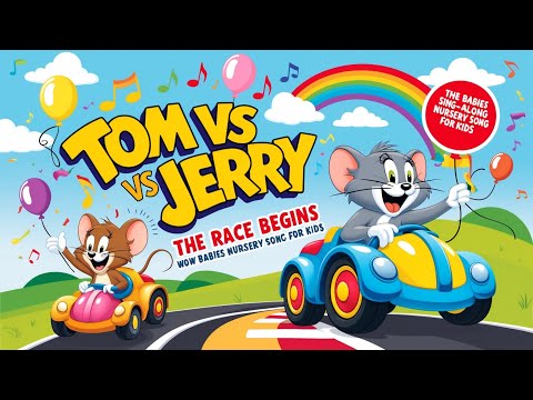 Tom vs Jerry|| The Race Begins||Wow Babies Sing Along||#kidssongs