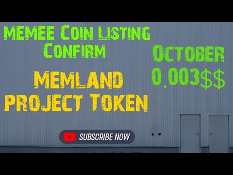 Memland project $MEMEE Token Listing Update || New Update Memee Token ||