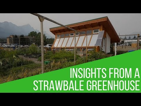 Insights From A Strawbale Greenhouse