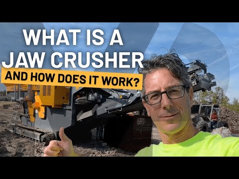 How Does A Jaw Crusher Work, featuring the Barford 750J