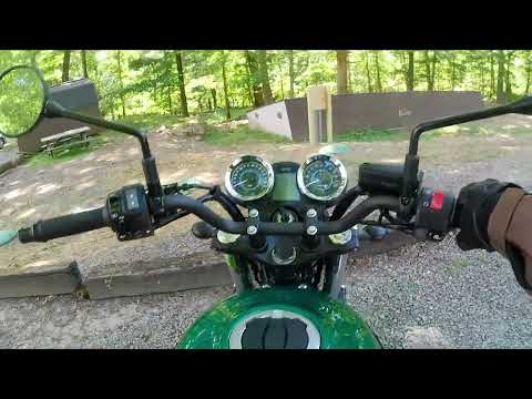 Riding to Valley Falls State Park