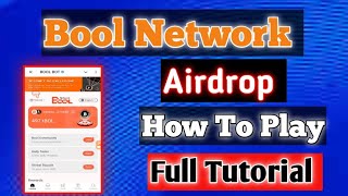 Bool Network Airdrop || How to play Bool Bot || Bool Bot p kam kesy kren